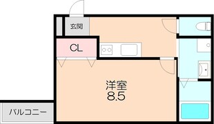 フジパレス天神Ⅰ番館の物件間取画像